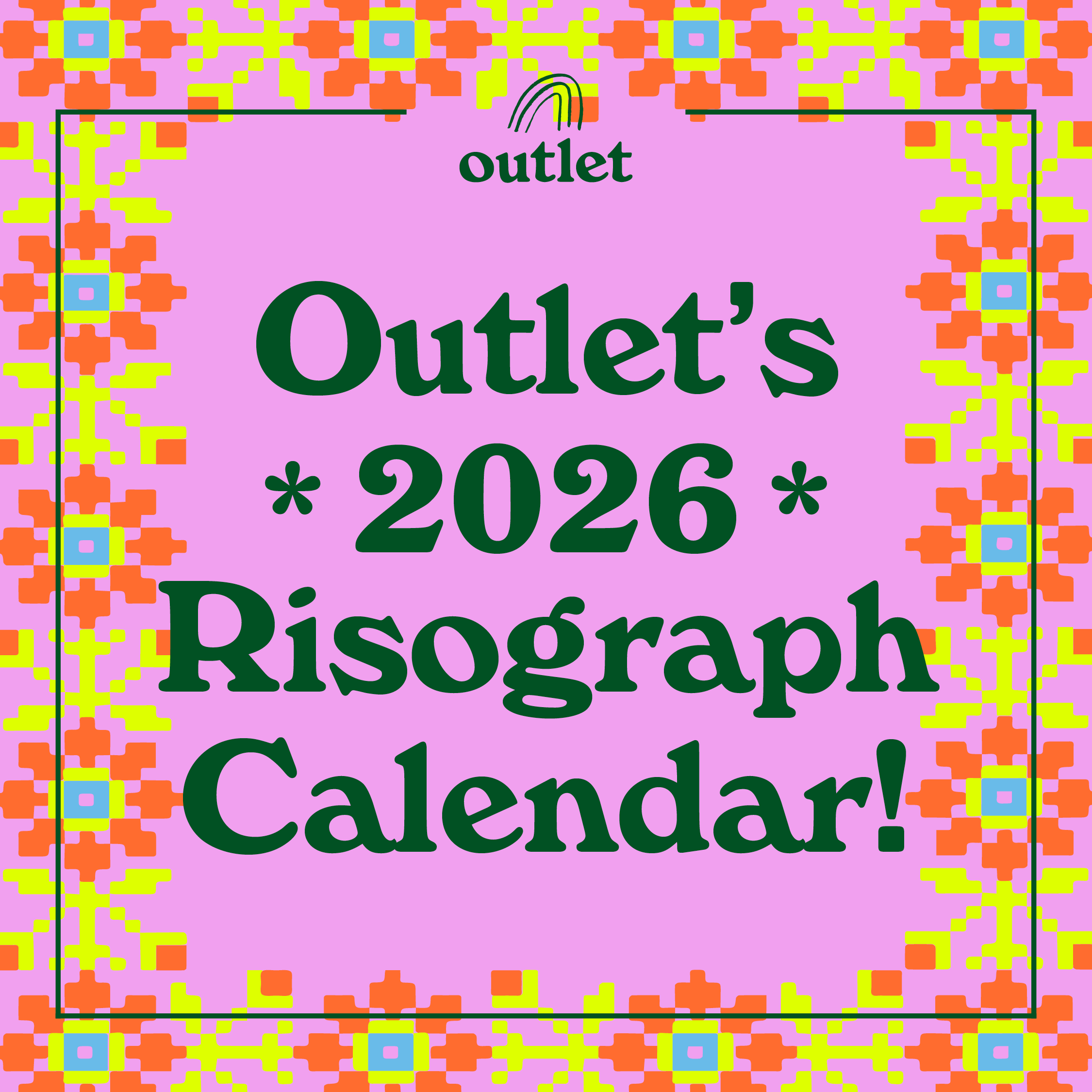 2026 Riso Calendar — Outlet PDX